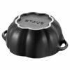 STAUB CERAMIQUE COCOTTE ZUCCA -  NERA - immagine 3