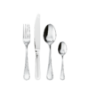 Servizio posate Contour in inox Sambonet: design elegante e moderno, resistente e facile da mantenere. Ideale per ogni occasione e stile di tavola.