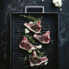 POÊLE À GRILLER EN FONTE ÉMAILLÉE – Image 3