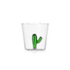 BICCHIERE CACTUS SAGUARO combina eleganza e natura, con una delicata scultura di pianta desertica all'interno, realizzati in vetro borosilicato.