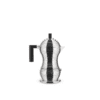 La *Caffettiera Pulcina* di Alessi unisce design iconico e tecnologia avanzata, offrendo un caffè perfetto. Compatibile con induzione, garantisce aroma e qualità.